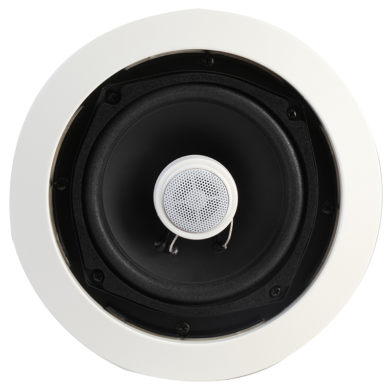 5.25 Inch Ceiling Speakers with Directional Tweeter (Pair) 25W RMS