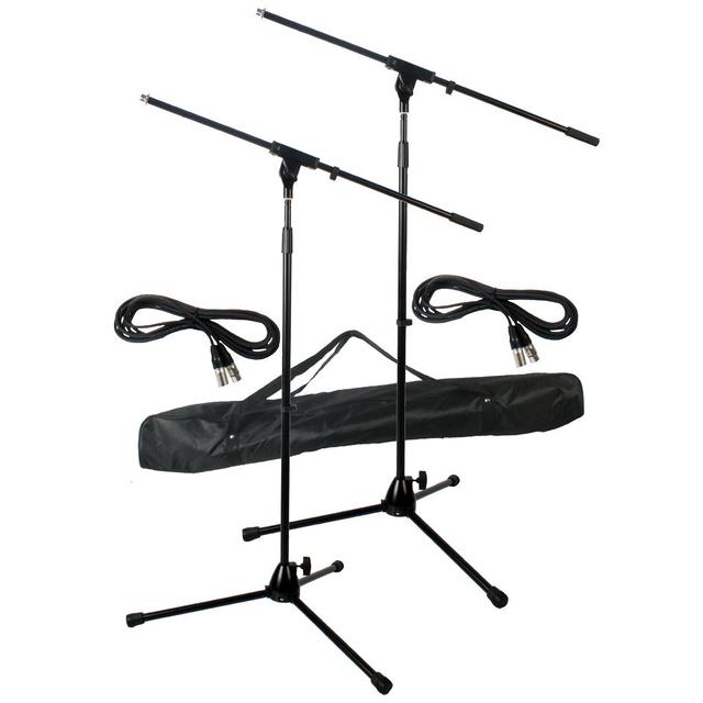 Microphone Stand Kit with Leads