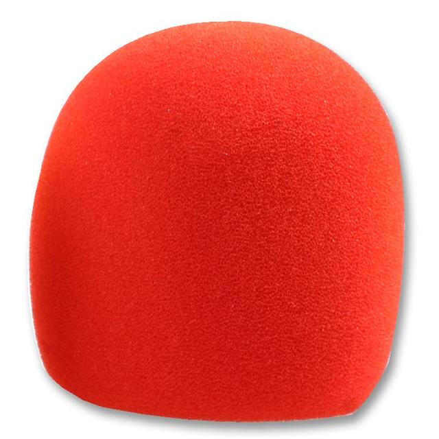 40-50mm Microphone Windshield, Red