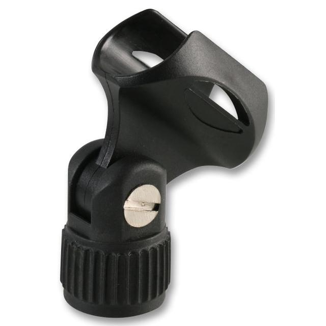 Microphone Clip, 21mm with 5/8 inch Plastic Thread